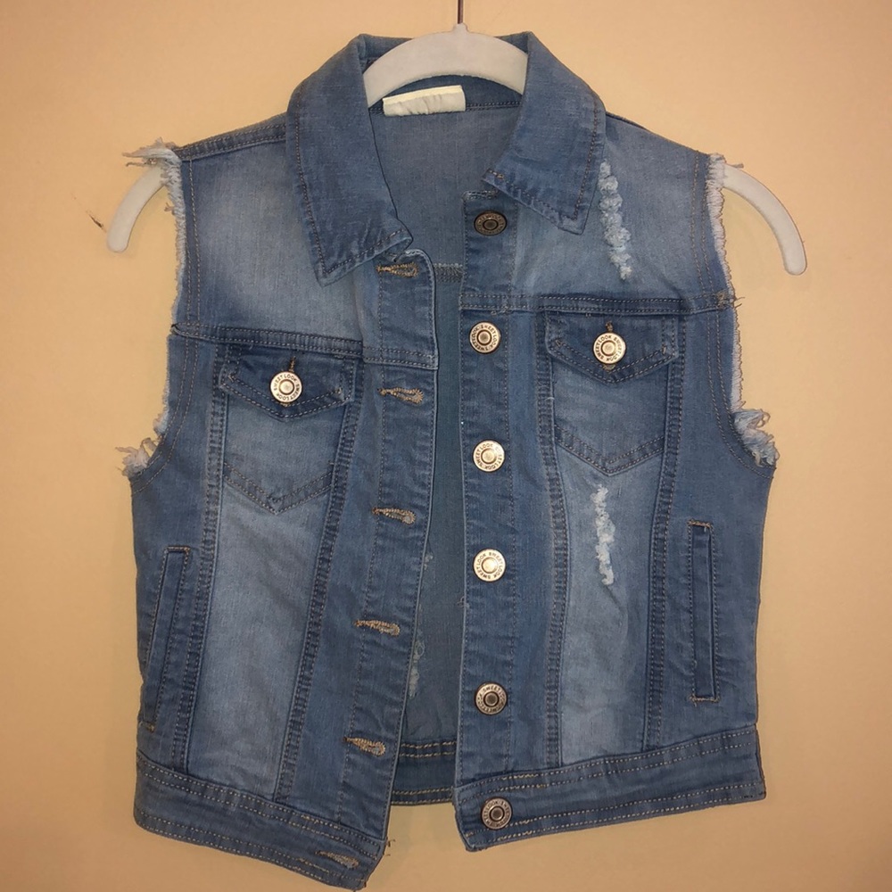 “Sweet Look” Denim Vest